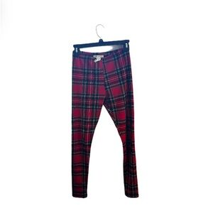 Better Be Red Plaid Leggings